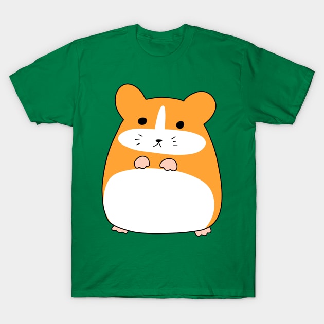 Cute Hamster T-Shirt by saradaboru